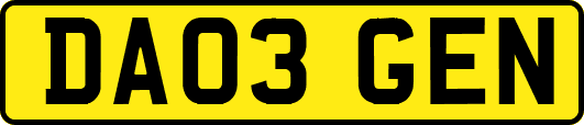 DA03GEN