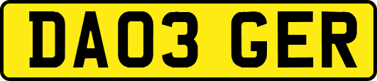 DA03GER