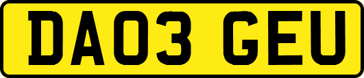DA03GEU