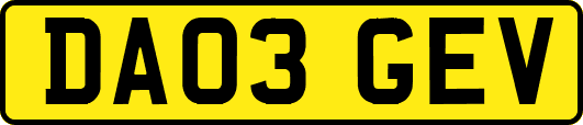 DA03GEV