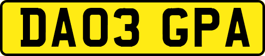 DA03GPA