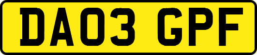 DA03GPF
