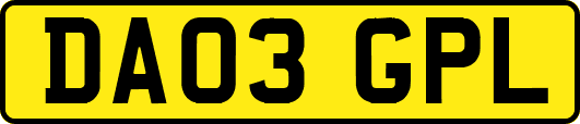 DA03GPL