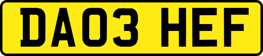 DA03HEF