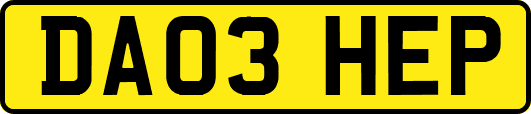 DA03HEP
