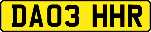 DA03HHR