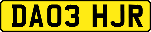 DA03HJR