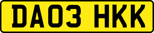 DA03HKK