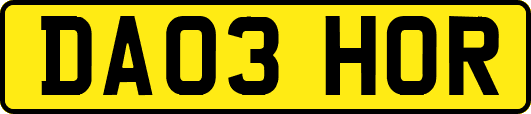 DA03HOR