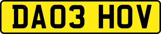 DA03HOV