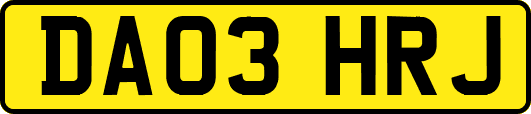 DA03HRJ