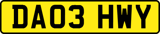 DA03HWY
