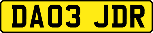 DA03JDR