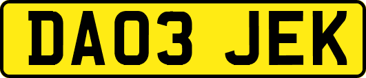 DA03JEK