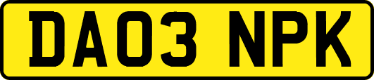 DA03NPK