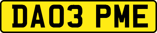 DA03PME