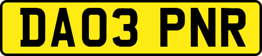 DA03PNR