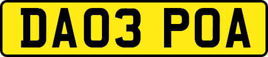 DA03POA