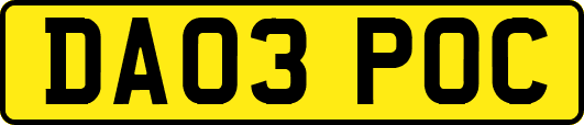 DA03POC