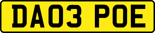 DA03POE