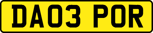 DA03POR