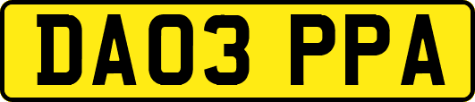 DA03PPA