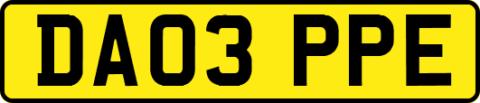 DA03PPE
