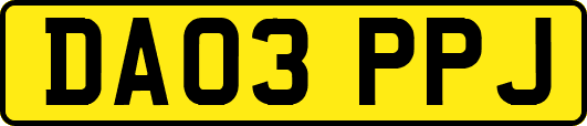 DA03PPJ