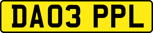DA03PPL