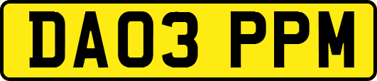 DA03PPM