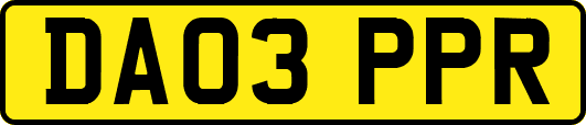 DA03PPR