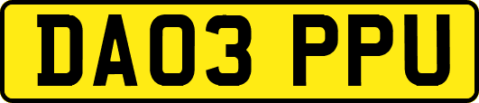DA03PPU