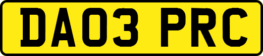 DA03PRC
