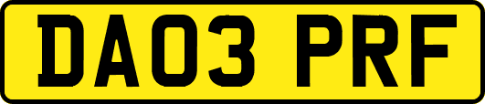 DA03PRF