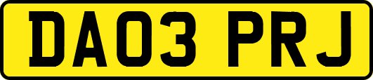 DA03PRJ