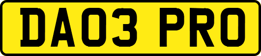 DA03PRO