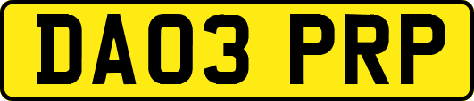 DA03PRP