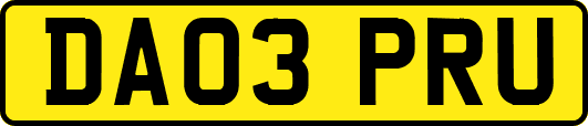 DA03PRU