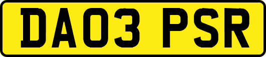 DA03PSR