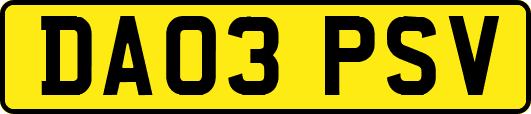 DA03PSV