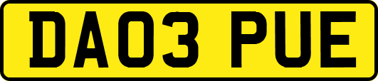 DA03PUE