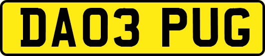 DA03PUG