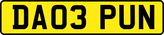 DA03PUN