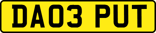 DA03PUT