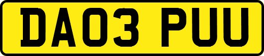DA03PUU