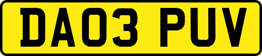 DA03PUV