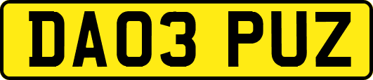 DA03PUZ