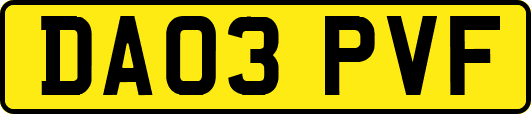 DA03PVF