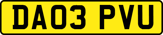 DA03PVU