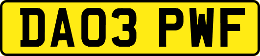 DA03PWF